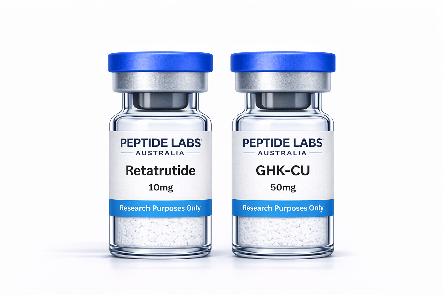 'ASCENSION BUNDLE' Retatruide 10mg + GHKCU 50mg